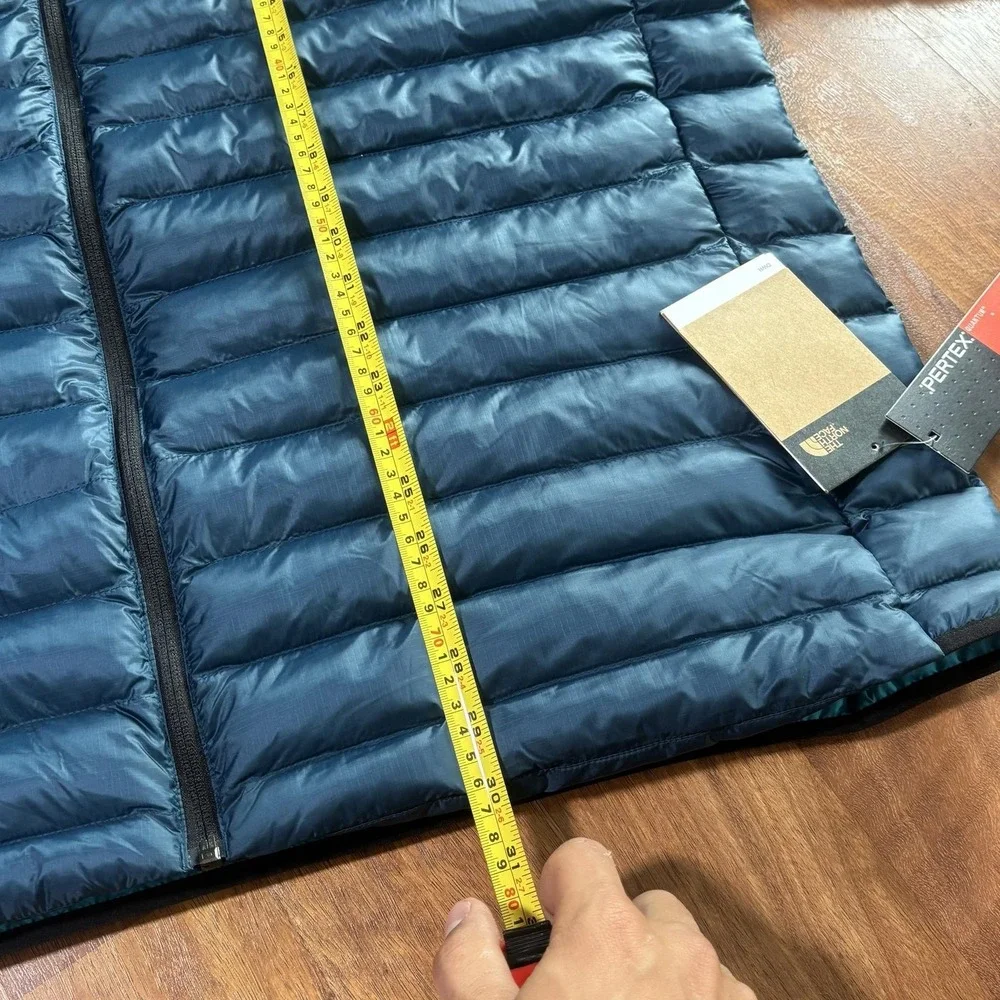 NWT The North Face Jacket Mens 2XL Blue Insulated Packable Pertex Quantum Hiking